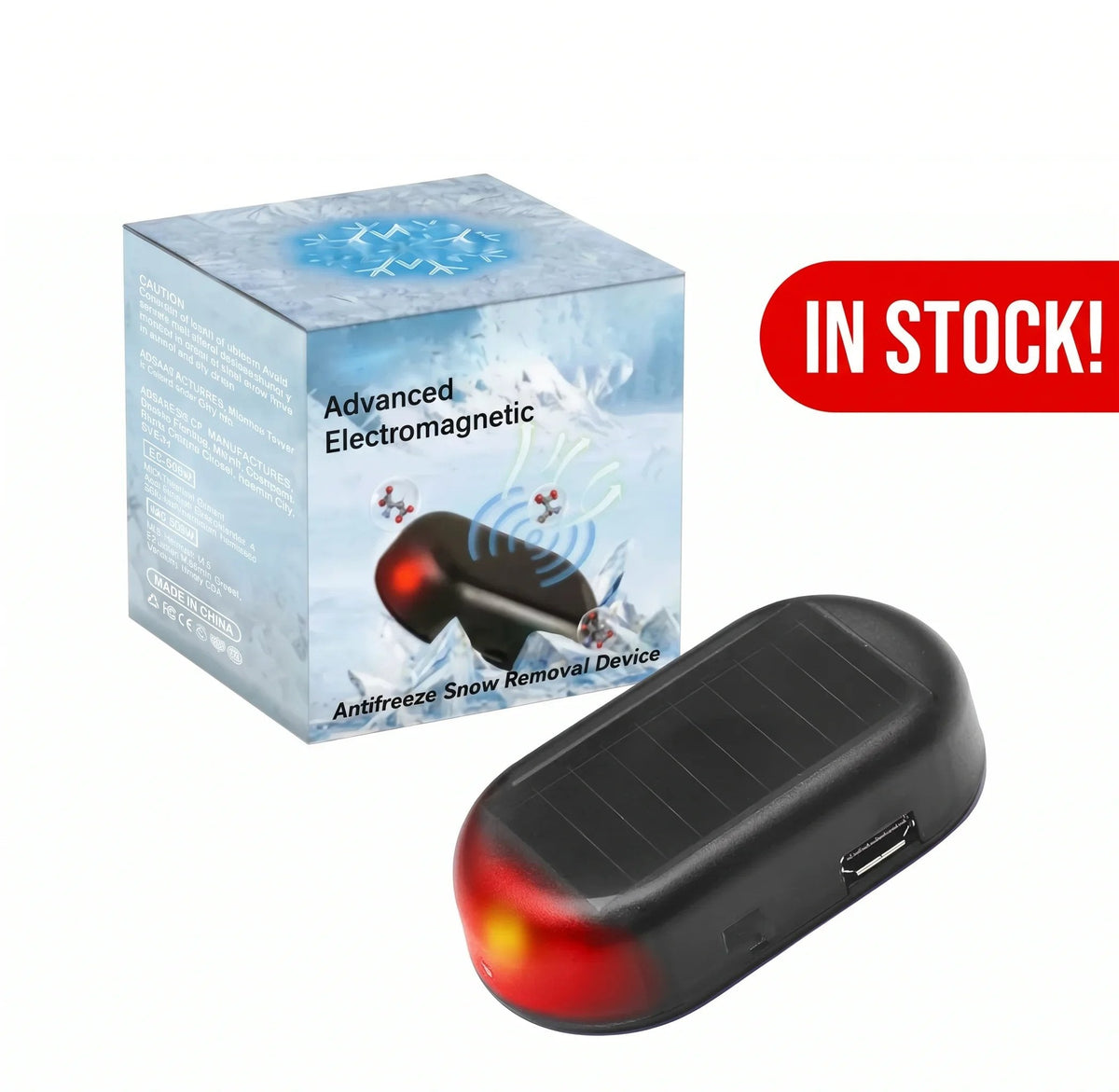 Electromagnetic Snow Removal & Anti-Freeze Device for Vehicles — Molecular Interference Technology🚗❄️
