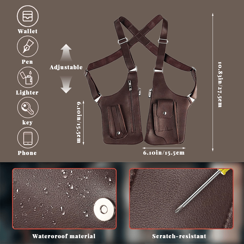 🔥 Adjustable Underarm Shoulder Bag for Men & Women