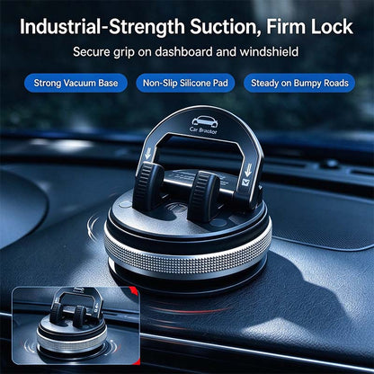 Car Phone Holder 360 Degree Rotation, Suitable for Car Navigation In-Car Dashboard 📱