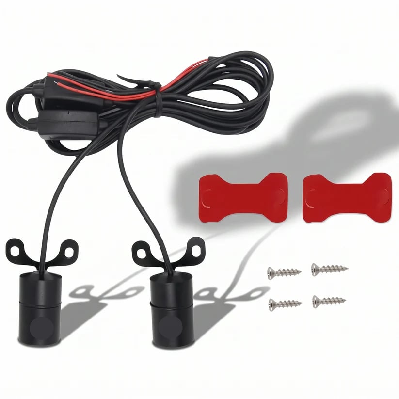 🏍️ Angel Wing Motorcycle LED Projector Lights (1 Pair)✨