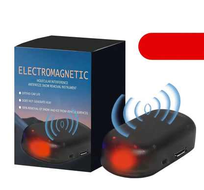 Electromagnetic Snow Removal & Anti-Freeze Device for Vehicles — Molecular Interference Technology🚗❄️
