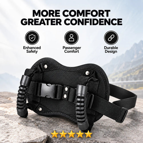 🏍️ Motorcycle Passenger Grip Belt | Wearable Pillion Hold Strap