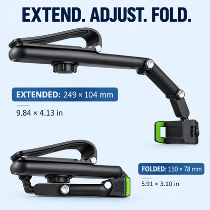 📱1080° Adjustable Car Sun Visor Phone Holder