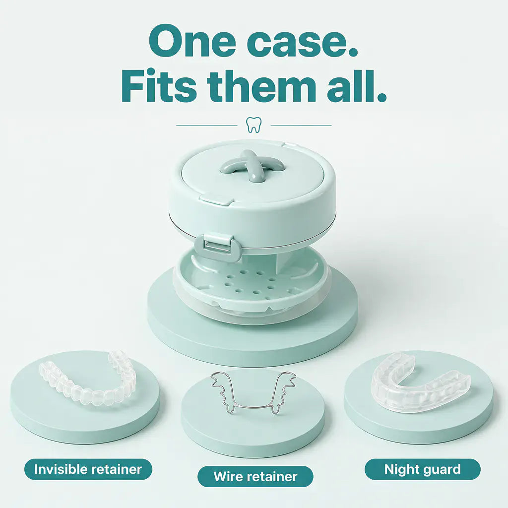 FreshCase 2-in-1 - Retainer & Denture Box