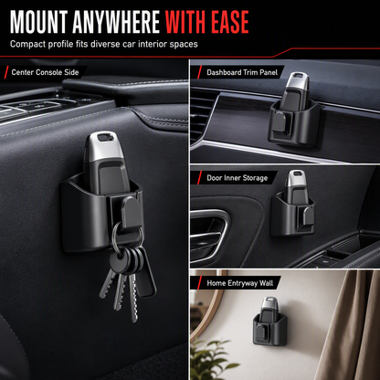 🥳 Best Seller 🥳💞 Buy 1 Get 1 Free! Car Key Fob Holder with Hook